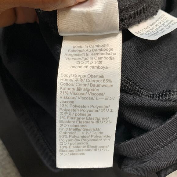 J Crew Jeans Womens 28 Black Maternity Signature Stretch Ankle Length Pull On - Picture 8 of 11